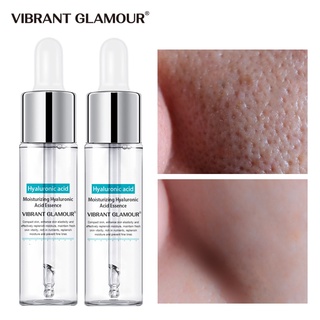 vibrant glamour 2pcs ácido hialurónico suero facial retráctil poros hidratante seco piel áspera esencia anti-acné blanqueamiento cuidado de la piel (1)