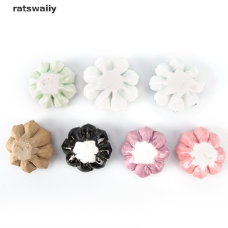 ratswaiiy - soporte para incienso, diseño de loto, natural, 1/3 agujeros