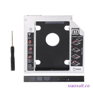 xiaoxult 12.7 Mm 2o HDD Caddy SATA 3.0 2.5 " SSD Caso Para Portátil ODD DVD/CD-ROM Bahía Óptica
