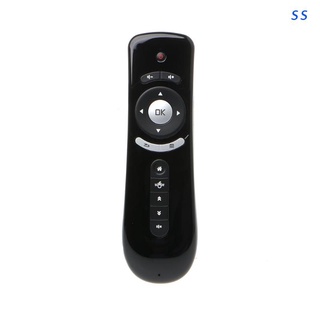 las t2 fly air mouse 2.4g inalámbrico 3d gyro motion stick mando a distancia para pc smart tv