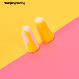[nanjingxinhg] 10 pares de tapones de espuma suave para los oídos, protección de los oídos, tapones antiruido para dormir [caliente]