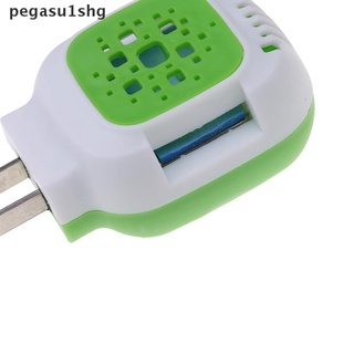 pegasu1shg 1pc usb eléctrico portátil anti mosquito repelente sin olor de larga duración interior caliente