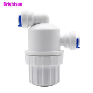 [Brightsun] Purificador de agua de 1/4 pulgadas frente frente Pick Up Micro filtro de malla de alambre filtro