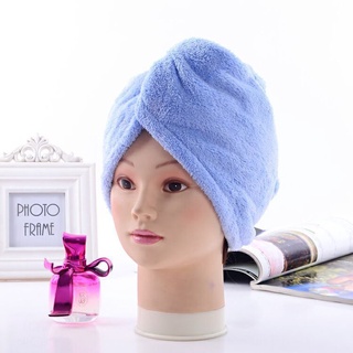 [9.9] toalla de pelo de microfibra toalla de pelo envoltura toalla de secado del cabello absorbente turbante del cabello