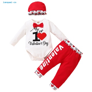 ianqumi Pantalones Suaves Bebé Niños Ropa Traje De Buen Aspecto Para El Día De San Valentín (8)