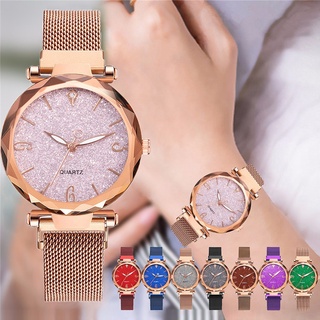 relojes de pulsera/relojes de cuarzo con correa magnética de lujo para mujer zegarek damski relogio feminino (1)