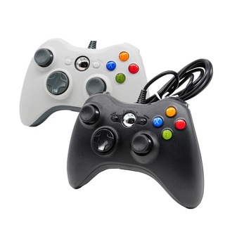 Xbox 360 controlador con cable USB Joystick soporte PC portátil