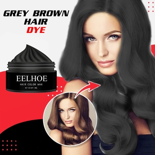 Eelhoe 30ml desechable tinte para el cabello DIY barro/molde Color de cabello cera tinte para el cabello temporal desechable cabello fácil lavado (9)