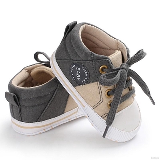 WALKERS bobora zapatos de bebé zapatillas de deporte niñas niños lona casual niño zapatos antideslizante transpirable primeros pasos zapatos