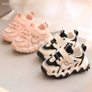 Niños s casual zapatos deportivos niñas 0-1-3 años de edad 2 suela suave zapatos niños zapatos de running estilo marea zapatos