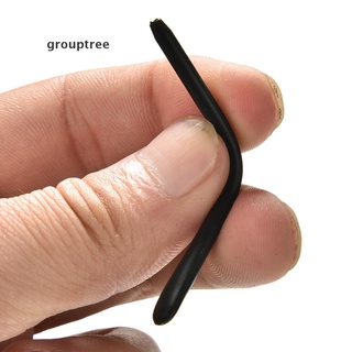 grouptree gafas de silicona de goma de la sien puntas del extremo de la oreja piezas de los oídos tubos de reemplazo co