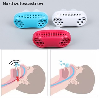 northvotescastnew - dilatadores nasales para dormir, antirronquidos, apnea, dispositivo de ayuda para dejar de roncar, nariz, clip nvcn