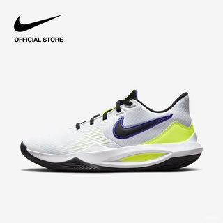 Nike Unisex Precision 5 Zapatos De Baloncesto-Blanco