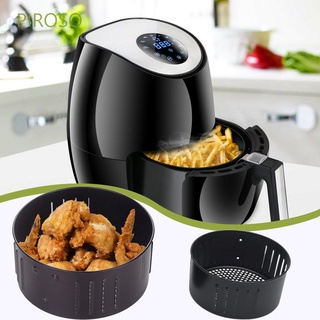 2.6L 3.5L Non-stick Air Fryer Basket Baking Drain Oil Pan Frying Accessories Kitchenware Dishwasher Safe(just the basket, not the fryer)