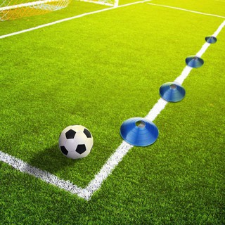 10 unids/lote conos marcador discos obstáculos fútbol fútbol herramientas de entrenamiento fútbol deportes entretenimiento accesorios herramientas