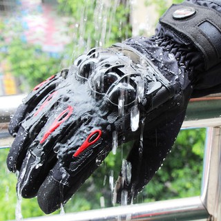 [Fashion Trend] Guantes De Motocicleta De Dedo Completo Para Pantalla Táctil moto Impermeable Equipo De Protección