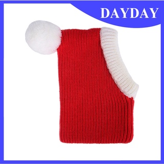 [dayday] Gorro De perro navideño accesorios De Outfits adorables divertidos bajos a prueba De viento invierno cálido Cachorro tejido sombreros mascotas Para hombre (6)