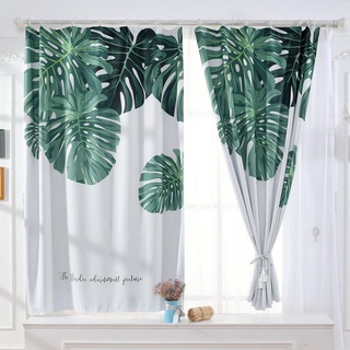 Blackout Printed Thermal Insulated Curtains Window Panel Curtains For Bedroom Living Room numberone1.co