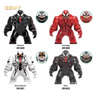 Venom Minifigures Super Heroes Bloques De Construcción Juguetes Para Niños