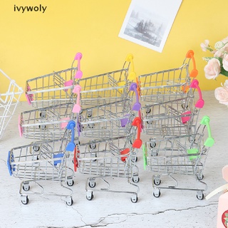 ivywoly 1 carro de la compra mini carrito de compras supermercado carrito de compras juguete co