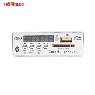 【xo94itn】BT SD USB FM Aux Radio MP3 Player Integrated Car USB Bluetooth