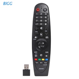 bigg - mando a distancia universal de repuesto para smart tv smart tv con receptor usb para lg- magic remoto an-mr600 an-mr650 42lf652v 49uh619v