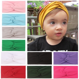 Lindo Y simple headwear Para Niños Y Bebés Niñas Turbante Pelo Diadema