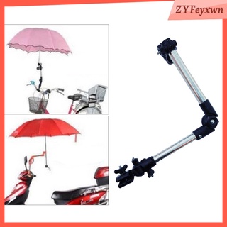 WALKER soporte de montaje para paraguas, soporte ajustable para paraguas, abrazadera para sillas de ruedas, caminante, rollator, bicicleta, biycle, cochecito, cochecito