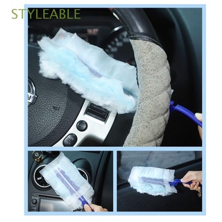 STYLEABLE Convenience Magic Duster Household Dust Cleaner Remover Cleaning Brush Electrostatic Absorbent Crevice Cleaning For Window Car Handle Cleaner Tool