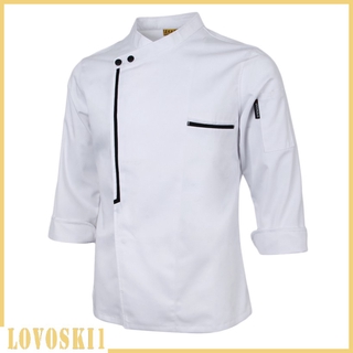 chaqueta de chef de cinco estrellas para hombre y mujer/chaqueta ejecutiva para chefs de manga larga