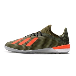 Adidas X 19.1 IC Indoor Flat Soccer Football Shoes Army Green