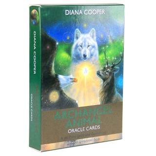 Archangel Animal Oracle juegos de cartas Tarot