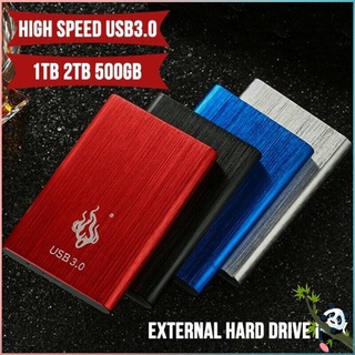 USB 3.0 2TB 1TB disco duro externo HDD 2.5" ajuste para PC Windows portátil 500GB 1TB 2TB unidad móvil