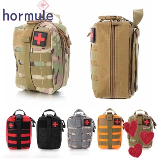 HORMULE Nylon Emergency Bag Medical Molle Pouch Wild Survival Rescue Package Rip-Away EMT Lifesaving bag Outdoor Sports Medical EDC Bag Emergency Kit