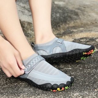 35-46 hombres zapatos deportivos Aqua zapatos transpirable de secado rápido antideslizante zapatos de agua para los hombres de la playa de vadear zapatos de pesca zapatos de senderismo