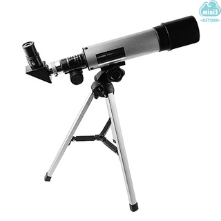 [e0824] Trípode de telescopio astronómico refractivo de 50 mm apertura 360 mm longitud Focal 90X Max magnificación