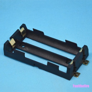 Fuelthefire 1Pc para 2 X 18650 soporte de batería con pasadores de bronce caja de almacenamiento de batería (1)