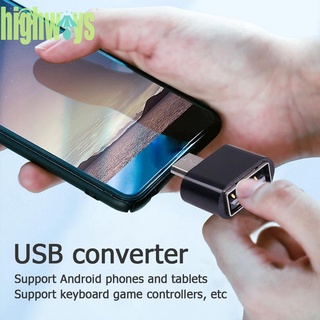 Adaptador de Cable micro USB 2.0 a USB OTG convertidor para teclado de ratón (4)