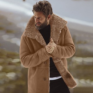 Lgq chamarra/chaqueta De piel De oveja cálida cálida para invierno para hombre (7)
