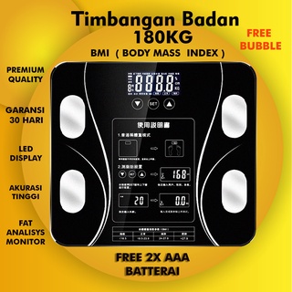 Digital balanzas de grasa corporal análisis de grasa Monitor de grasa corporal 180KG