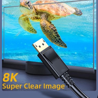 Essager DisplayPort 1.2 Cable 8K 4K 60Hz HDR Adaptador De Puerto De Pantalla Para Laptop PC TV Proyector DP A Macho 1,2 W