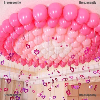 100 pzas De globos De lluvia De 100pzas con lentejuelas/corazón Para decoración De habitación/boda