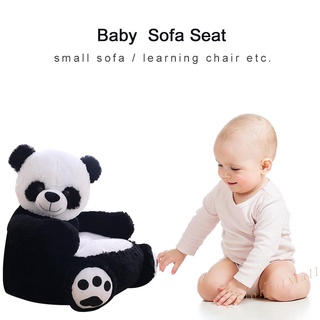 (colorfulmall) lindos animales aprender a sentarse bebé sofá cubierta asiento soporte sin relleno