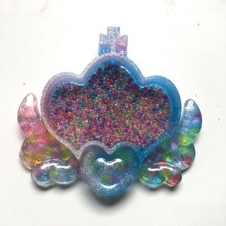 Mogi 12 piezas/set burbujas De color De Cristal epoxi/colgante Uv/Resina/imitación De burbujas (3)