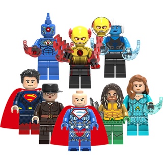DC Super Heroes Minifiguras Flash Superman Bloques Juguetes Regalos