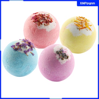 4 colores hecho a mano de baño de sal bomba de ducha bomba de baño hidratante relajante 100g (1)