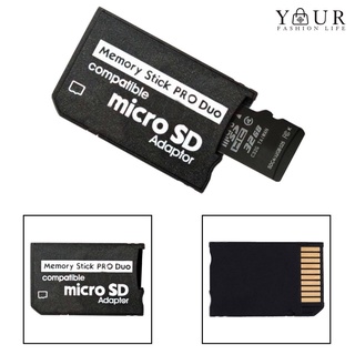 yourfashionlife accesorios de juego 8/16/32G soporte TF a Micro SD MS adaptador de tarjeta para Sony PSP