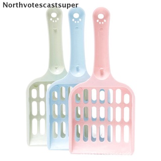 northvotescastsuper - 3 pala para arena para gatos, herramienta de limpieza de mascotas, plástico, cuchara, producto de limpieza de arena, nvcs