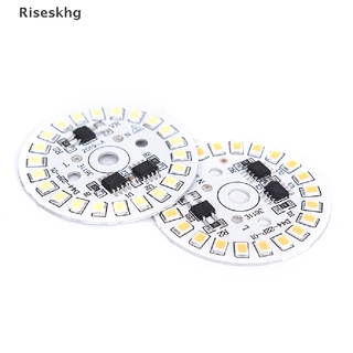 riseskhg bombilla led parche lámpara smd placa circular módulo fuente de luz placa para bombilla luz *venta caliente (5)