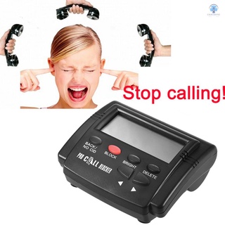 Lighthome CT-CID803 PLUS Caller ID Box Bloqueador De Llamadas Detener A Dispositivos De Llamada Pantalla LCD Con 1500 Números De Capacidad Todas Las En Frío (9)
